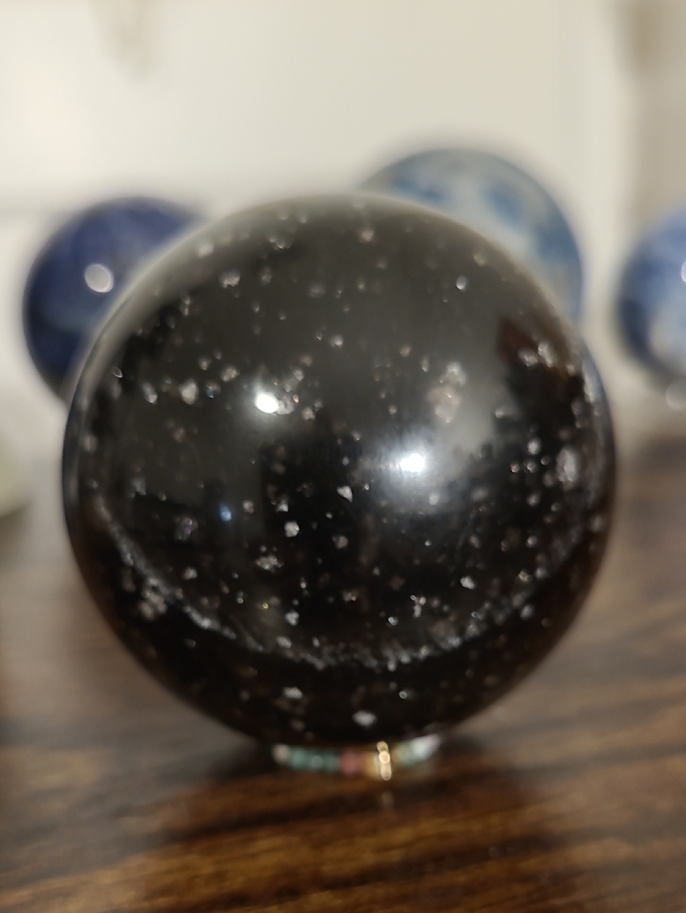 Galaxy Obsidian Sphere